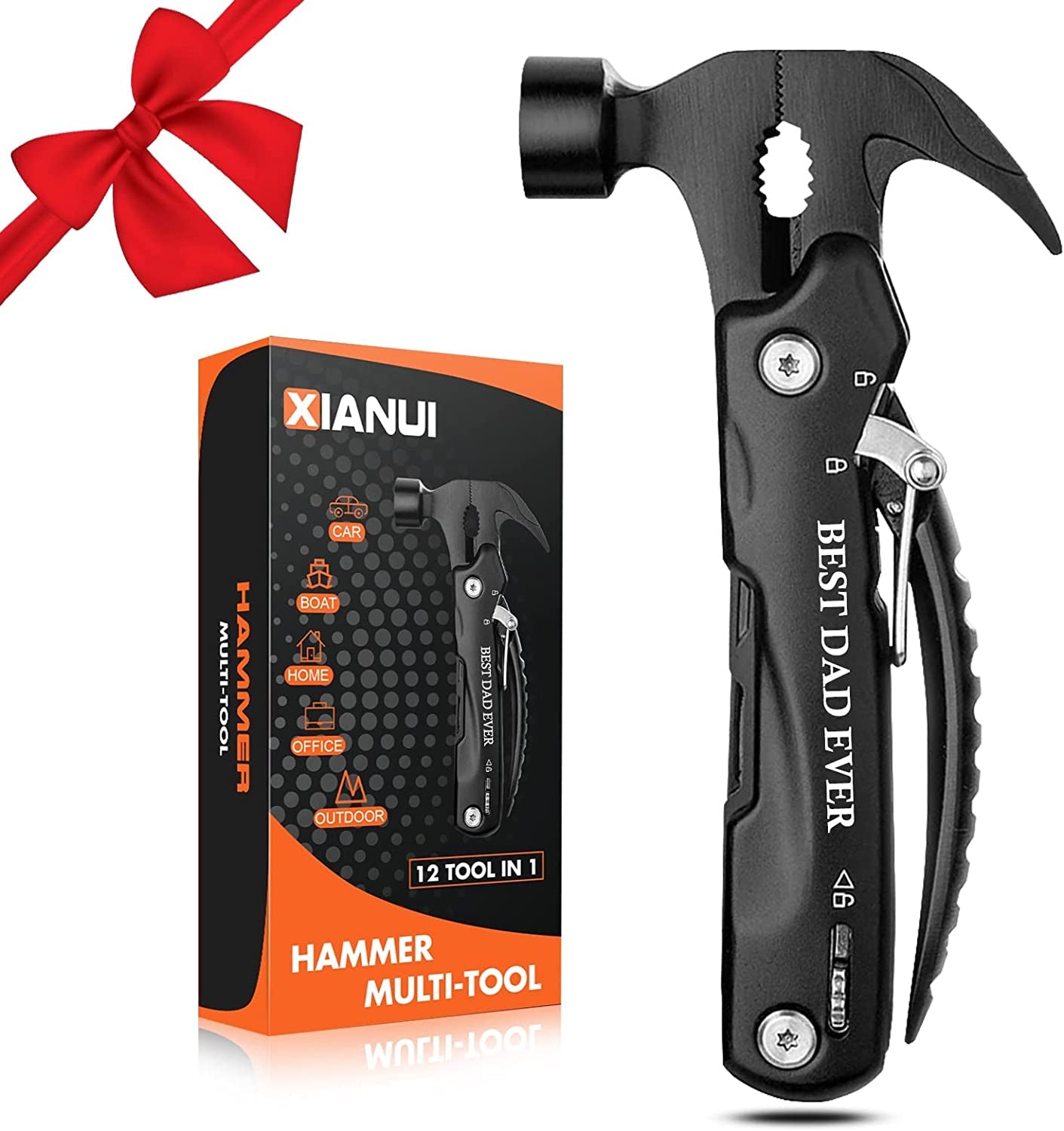 Ultimate Handyman'S Companion - 12-In-1 Multitool Hammer