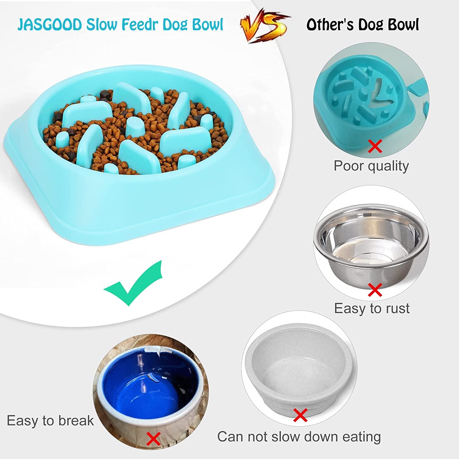 Pawsomepace™ Slow Feeder Bowl