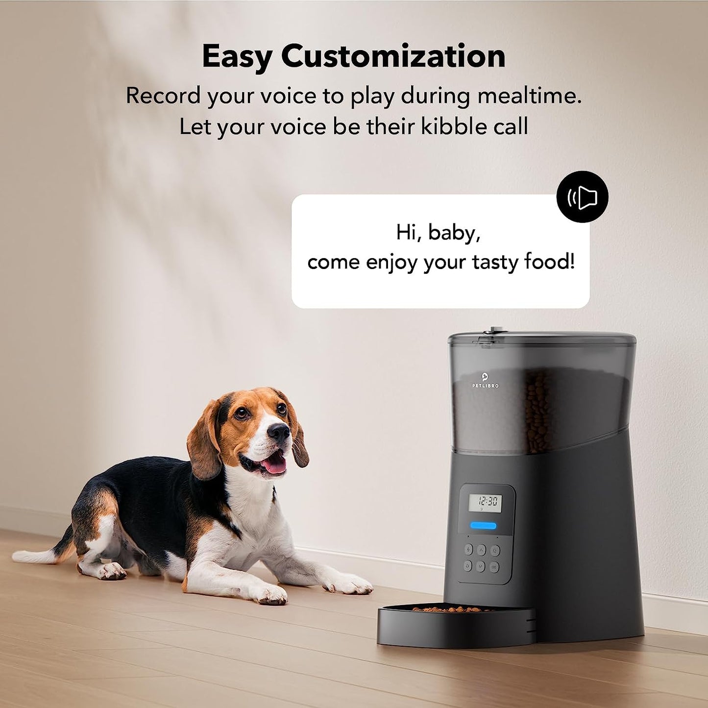 Pawspal Smartfeast 6L - Automatic Dog Feeder & Dry Food Dispenser