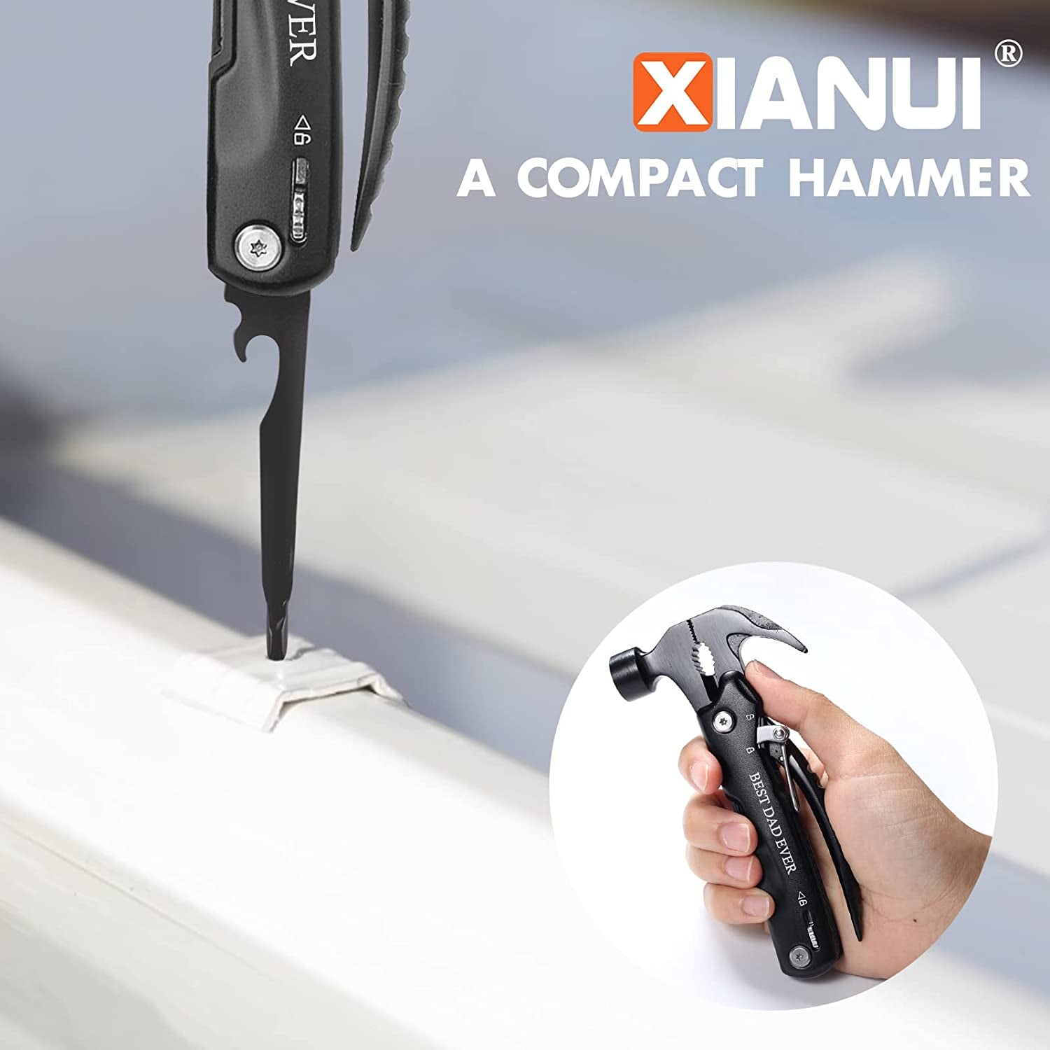 Ultimate Handyman'S Companion - 12-In-1 Multitool Hammer