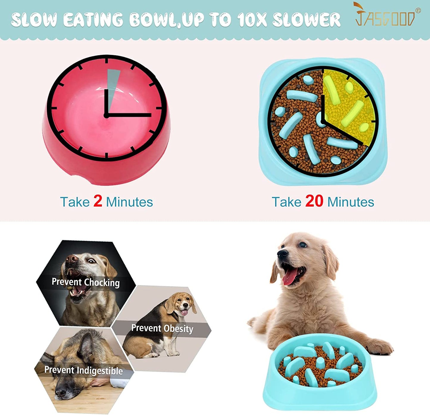 Pawsomepace™ Slow Feeder Bowl