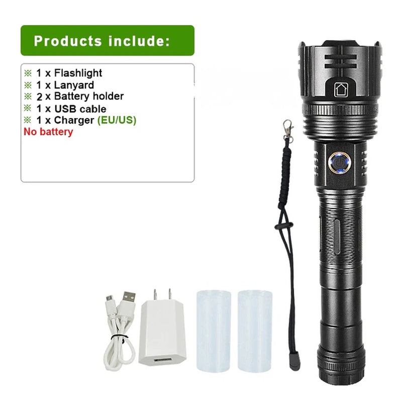 Powerbeam Pro X1 - 12000Mah LED Flashlight