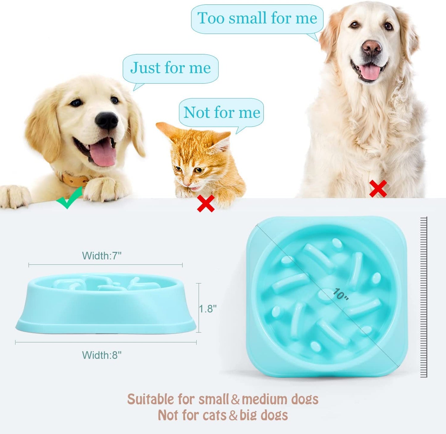 Pawsomepace™ Slow Feeder Bowl